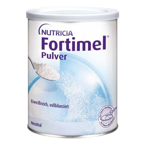 Nutricia Fortimel Pulver Neutral I Bei erhöhtem Energie und Eiweißbedarf I Trinknahrung in Pulverform zum Anrühren als Getränk oder zum Anreichern von Speisen I10g Protein 200 kcal pro Portion I670gr
