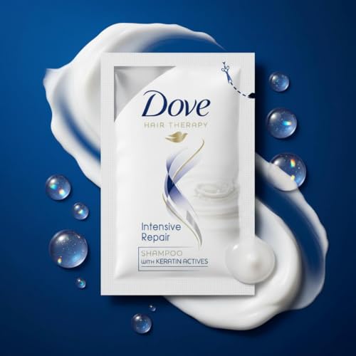 Image of Dove Intensive Repair Shampoo, 5ml Sachet - Pack of 64
