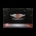 Produktbild LIND Acryl Vitrine Schaukasten Kompatibel Mit Lego 10269 Harley-Davidson Fat Boy, Showcase Display Case - Nicht Enthalten Modellbausatz
