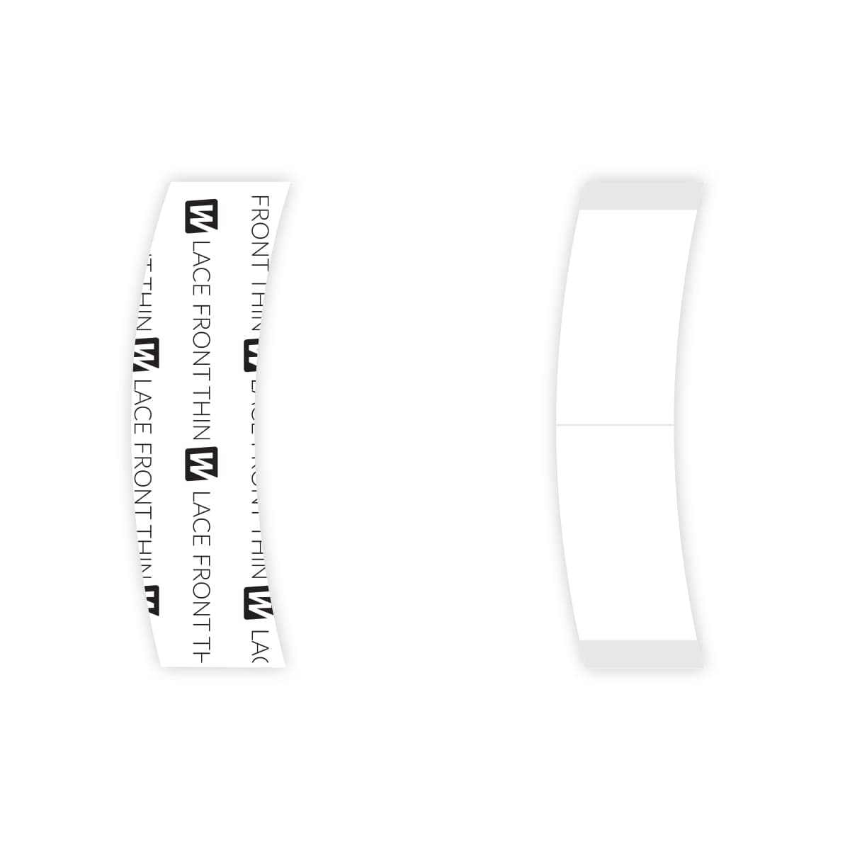 RITZPRIME LACE FRONT SUPPORT White TAPE CONTOURS (THIN) 36 PCs