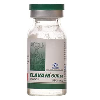 Clavam - Bottle of 600mg Injection : Amazon.in: Health & Personal Care