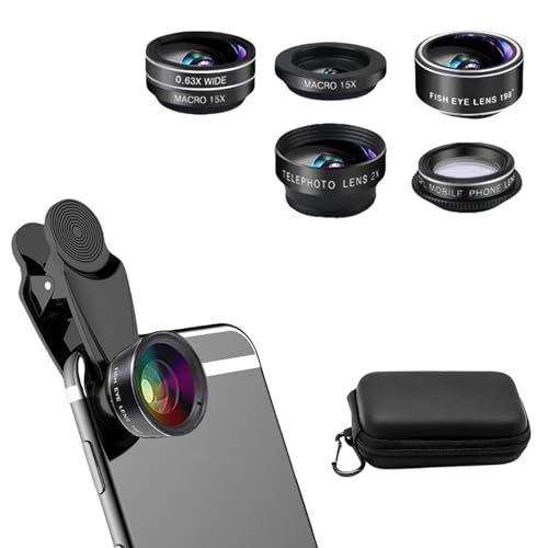 �Tin1�X�}�z�p�����Y�L�b�g �g�у����Y�L�b�g ���჌���Y +�}�N�������Y +�L�p�����Y+�]�������Y+CPL�����Y iPhone/Android/�^�u���b�g�ȂǑΉ� �ȒP���� �g�ѕ֗� ��p�P�[�X�t�� ���{��戵�������t�� Vlog/���B��/�����C�u�z�M/