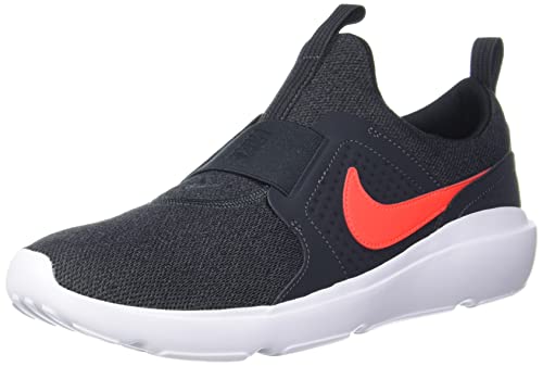 Image of Nike Men's Ad Comfort Anthracite /Bright Crimson-Black-White Low Regular Fit Top (Dj0999-005), Multicolor 10 UK