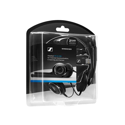 SENNHEISER PC8.2　ゼンハイザー　 ヘッドセット　開封済み未使用品 41p8JpeEE2L.jpg