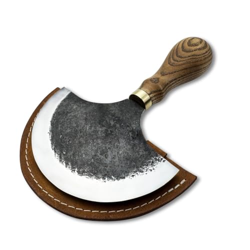 Sharky Leather Round Knife