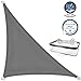 Produktbild CelinaSun Sonnensegel Dreieck rechtwinklig 4 x 4 x 5,65 m anthrazit UPF 50+ Sonnenschutz PES Schattenspender geprüft