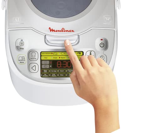 Moulinex Maxichef Advance MK8121 - Robot de cocina, 45 programas de cocción, programable hasta 24 horas, bol con capacidad hasta 4 personas, función diferido programable, Plata Premium 4 Moulinex Maxichef Advance Mk8121 - Robot De Cocina, 45 Programas De Cocción, Programable Hasta 24 Horas, Bol Con Capacidad Hasta 4 Personas, Función Diferido Programable, Plata Premium