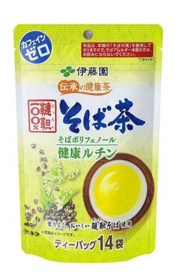 伊藤園 伝承の健康茶 韃靼100%そば茶 ティーバッグ 14袋 ×7セット