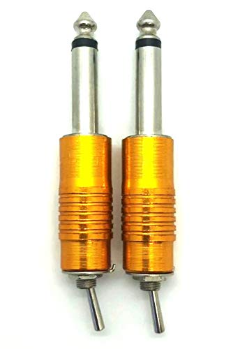 DGT Tattoo Foot Pedal ON/OFF Switch, Footless Switch 2pcs pack (Golden)