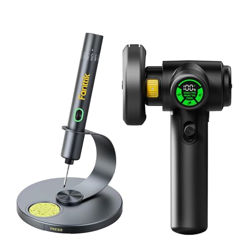 Fanttik T1 Max Soldering Iron Kit & Fanttik M10 ACE Cordless Angle Grinder Brushless