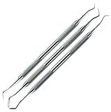 New Dental Wax Carvers Hollenback Modeling 1/2, 3, 3s Amalgam Pluggers Restorative 3 Pcs Instruments