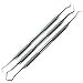 New Dental Wax Carvers Hollenback Modeling 1/2, 3, 3s Amalgam Pluggers Restorative 3 Pcs Instruments