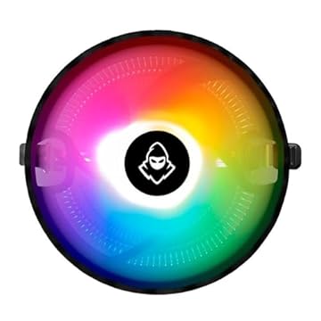 Cooler Para Processador Mancer Hazel | Rainbow | 120mm | MCR-HZL-01