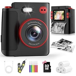 MYSTILUCK Kids Camera Instant Print