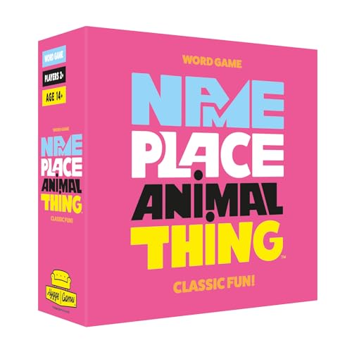 Name Place Animal Thing juego de mesa familiar miniatura 1