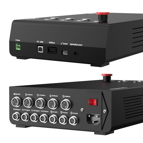 Genmitsu CNC Router Machine PROVerXL 4030 V2, Fast Speed for Wood Metal Acrylic PCB MDF, Upgrade 3 Axis Engraving Machine with Closed-Loop Motor and Ball Screw, Working Area 400 x 300 x 110mm - Image 5