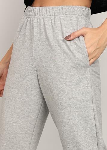 Image of Rock Paper Scissors Women's Cotton Joggers - Soft & Breathable Sweatpants with Pockets - Casual, Lounge & Activewear