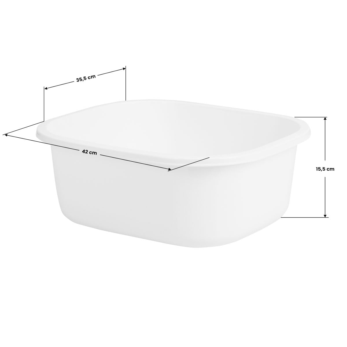 Activeshop Fussbadewanne Weiss auf rädern