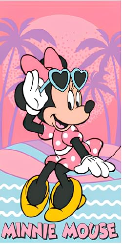 Jay Franco Disney Asciugamano da spiaggia Minnie 11. 70 X 140 cm,...