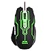 Mars Gaming MM216 - Gaming Mouse per PC (5000 DPI sensore ottico Avago, illuminazione a LED 6 colori, 7 tasti di gioco, ergonomici, connettore USB), colore nero