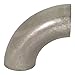 VNE V2WC-6L.5 90 Degree Butt-Weld Elbow, 316L Stainless Steel, Mill ID/OD