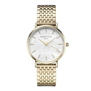 Rosefield Upper East Side Dames Horloge – Goud Ø33mm – UEWG-U21