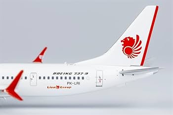 Amazon.com: ACE HOBBY NG Models Lion Air for Boeing B737MAX9