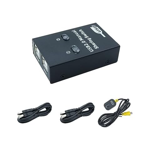 RIIEYOCA Commutateur USB 2.0 Cover