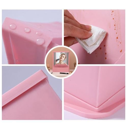 Espejo para Maquillaje Rectangular Negro 9.06" x 7.48" miniatura 5