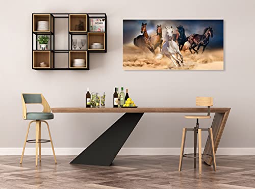 Running Horse Canvas Wall Art Prints Paintings Animal Pictures Artwork For Living Room Decor #TOP2