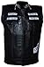Sons of Anarchy SOA Parches Jackson Jax Teller - Chaleco de piel...