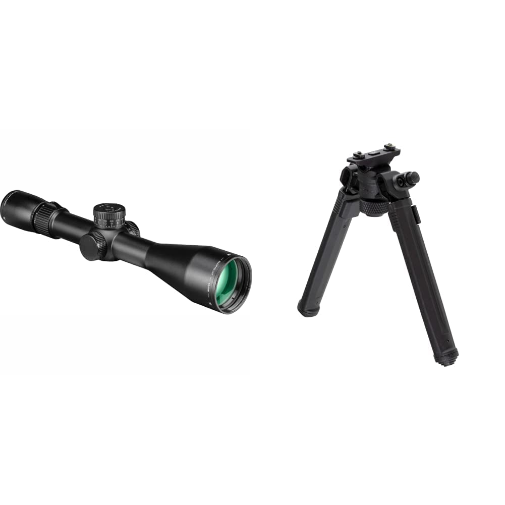 VortexVortex Optics Razor HD LHT 4.5-22x50 First Focal Plane Riflescope + Magpul Rifle Bipod