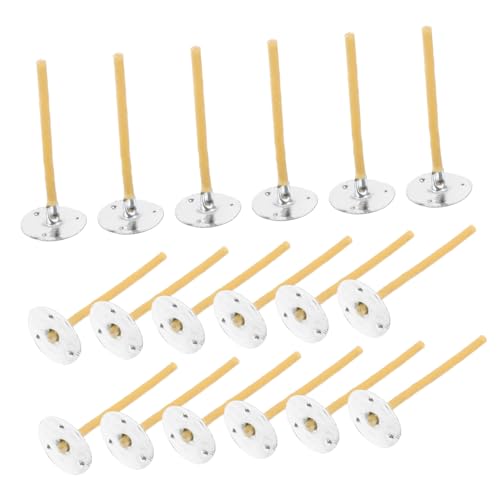 100 mechas para velas de cera de abeja trenzadas