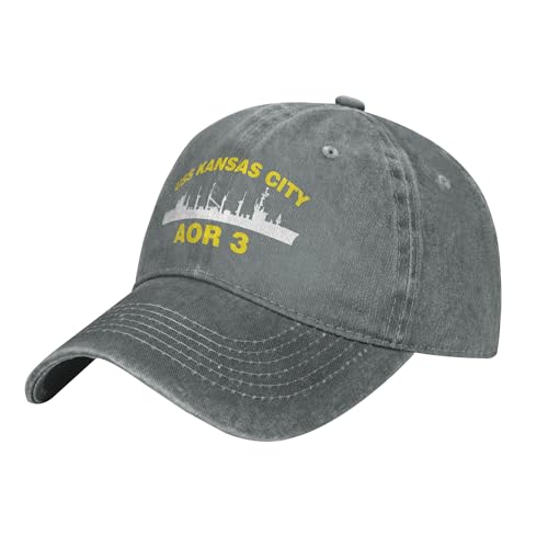 Gorra USS Kansas City Aor 3 Ajustable Unisex miniatura 2