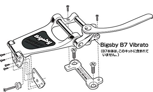 Amazon.co.jp: VIBRAMATE V7-LP V7 C Dedicated Mount Kit for Bigsby