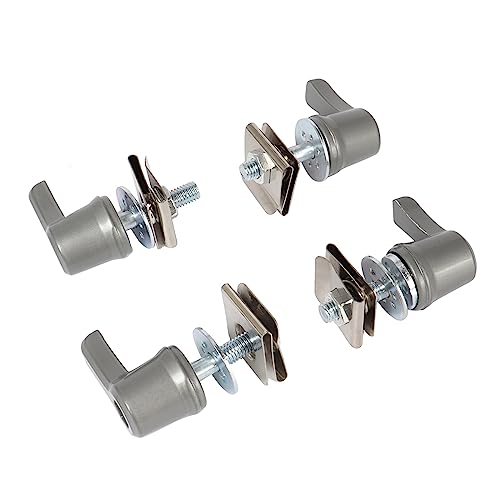 Kit 4 Pcs Tornillos y Tuercas para Alforjas Moto Universal miniatura 5