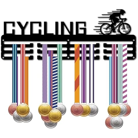 CREATCABIN Cycling Medal Hanger Display Rack Cover