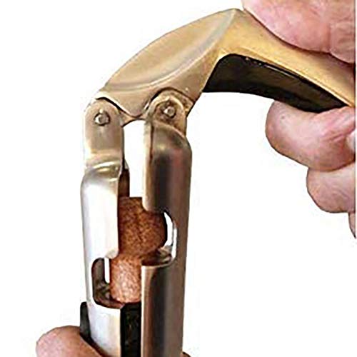 Lot de 4 bouteilles de champagne - Tire-bouchon pour le vin mousseux, les bouteilles de vin, les bouchons de vin