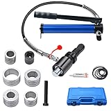 LainKeen Hydraulic Exhaust Pipe Expander, 1-5/8" to 4-1/4", Exhaust Pipe Expander Stretcher Tool Set, Muffler Pipe Spreader Automotive Car Tool Kit for Tail Pipe Tube