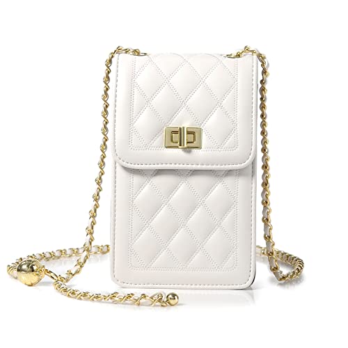 FSD.WG Women Small Crossbody Cell Phone Purse Leather Phone Purse Mini Messenger Shoulder Handbag Wallet