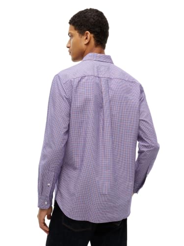 Image of Tommy Hilfiger Men's Long Sleeve Oxford Shirts in Regular Fit, Men's Button Down Shirts, Also Available in Big and Tall