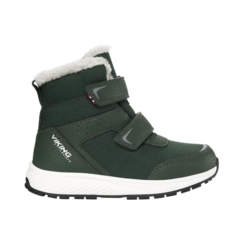 Viking Unisex Kinder Equip Warm Wp 2v Snow Boot, Pine Black, 28...
