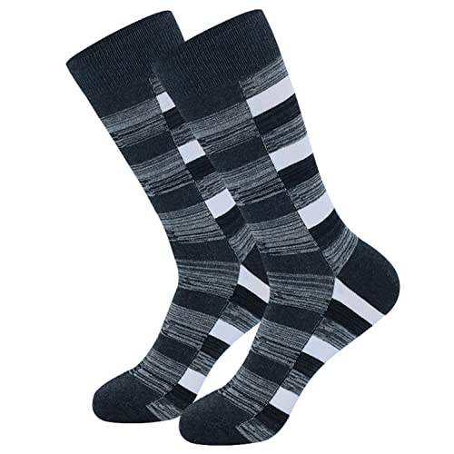 Image of HHX YONLEE Dress Socks 5 /6 /10 Pairs Crew Argyle Colorful Cotton Novelty Casual Happy Fun