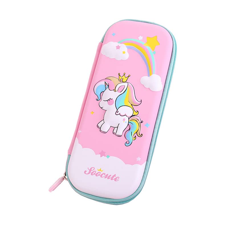 SQUICKLE Cartoon Printed Pencil Case for Children | Pencil Box with Multi Compartment | Stationery Box | School Supply Organizer for Students - Multicolour (Print Many Vary) (B0B18LYX9Y) Amazon Price History, Amazon Price Tracker