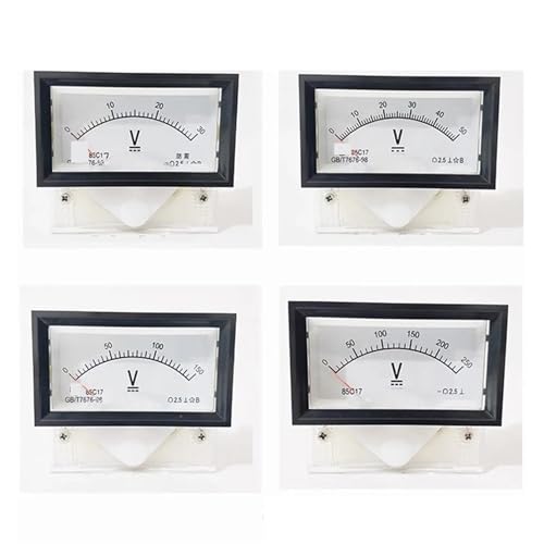 Voltmètre analogique 85C17 DC 10V pour le contrôle des circuits de modélisme