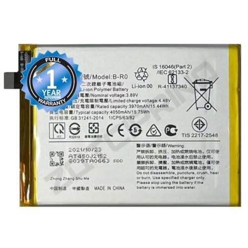 Image of Original B-R0 Battery for Vivo S10 3.89V 4.48V 4050mAh 15.75WH Battery with 1 Year Warranty**** (B271)