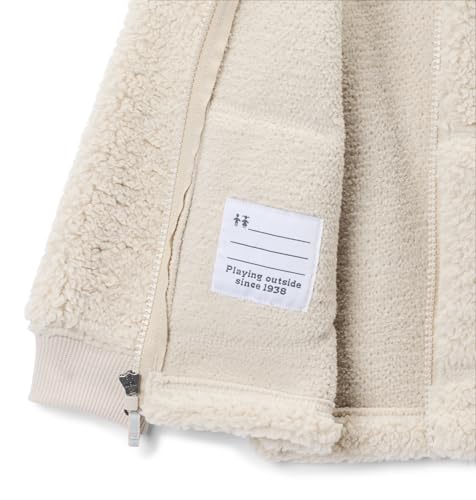 Columbia Youth Rugged Ridge II Sherpa Full Zip, Dark Stone, 2T3