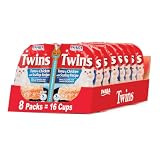 INABA Twins for Cats, Shredded Chicken & Broth Gelée Side Dish/Topper Cups with Green Tea Extract, 1.23 Ounces per Serving, 16 Servings, Tuna & Chicken with Scallop Recipe