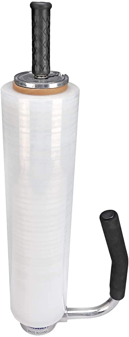Beyondlife Stretchfolienspender Stretchfolien Abroller, Verpackungsspender Einstellbare Höhe von 12-20 Zoll, Paletten-Stretchfolien-Verpackungsmaschine Halter für Schrumpffolienspender