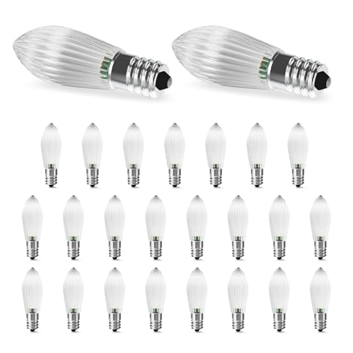 AGOTD E10 LED Glühbirne für Schwibbogen, Spitzkerzen LED Birnen für...